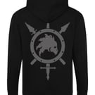 Size Small - SWORDPUNK - Zip-Up Hoodie