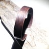 Antiqued and Hammered Copper Cuff Bangle - UK Free Post