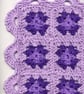 CROCHET PATTERN PDF Neon Squares Blanket
