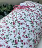 Rectangle Cushion in a vintage pink & white floral cotton fabric - Home Decor - Image 8