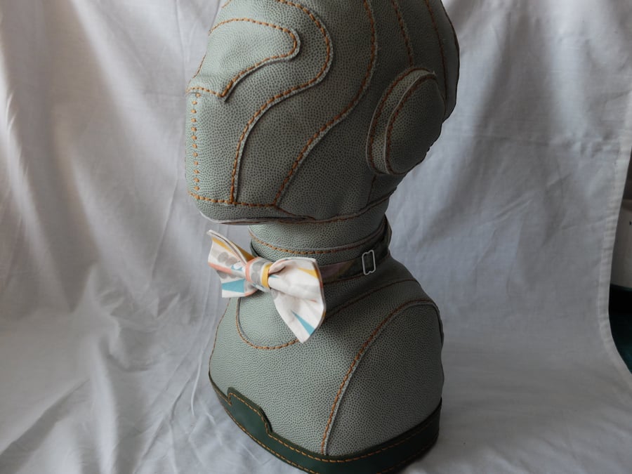 Hand made Bow Tie in Backgammon fabric