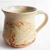 Caramel  Glazed Mug - Hand Thrown Stoneware Ceramic Mug KIln Fired 