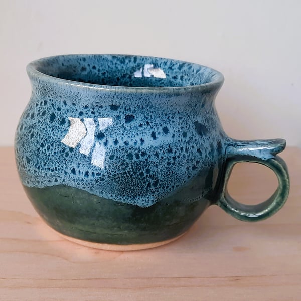 Snow Storm Mug - Green (M1)