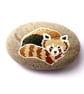 Copper Red Panda Stone - MADE TO ORDER