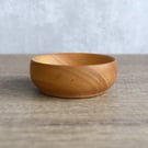 Woodturned Idigbo Trinket - Jewellery Dish 