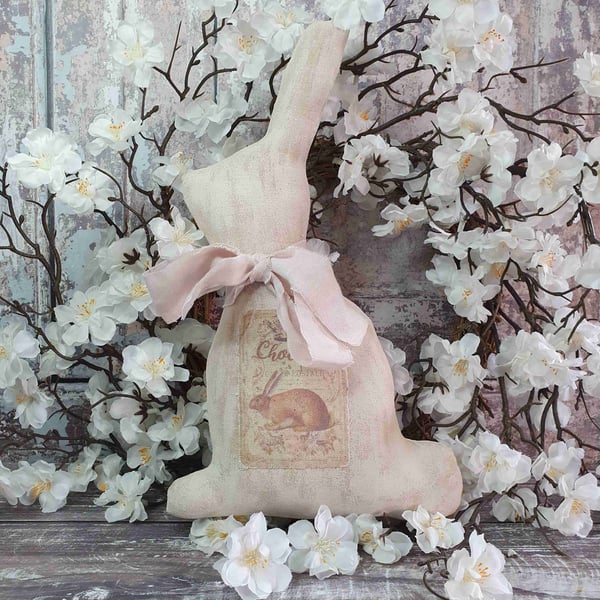 Shabby Chic Style Easter Bunny