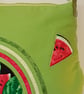 Watermelon on lime green shoulder bag  - Image 3