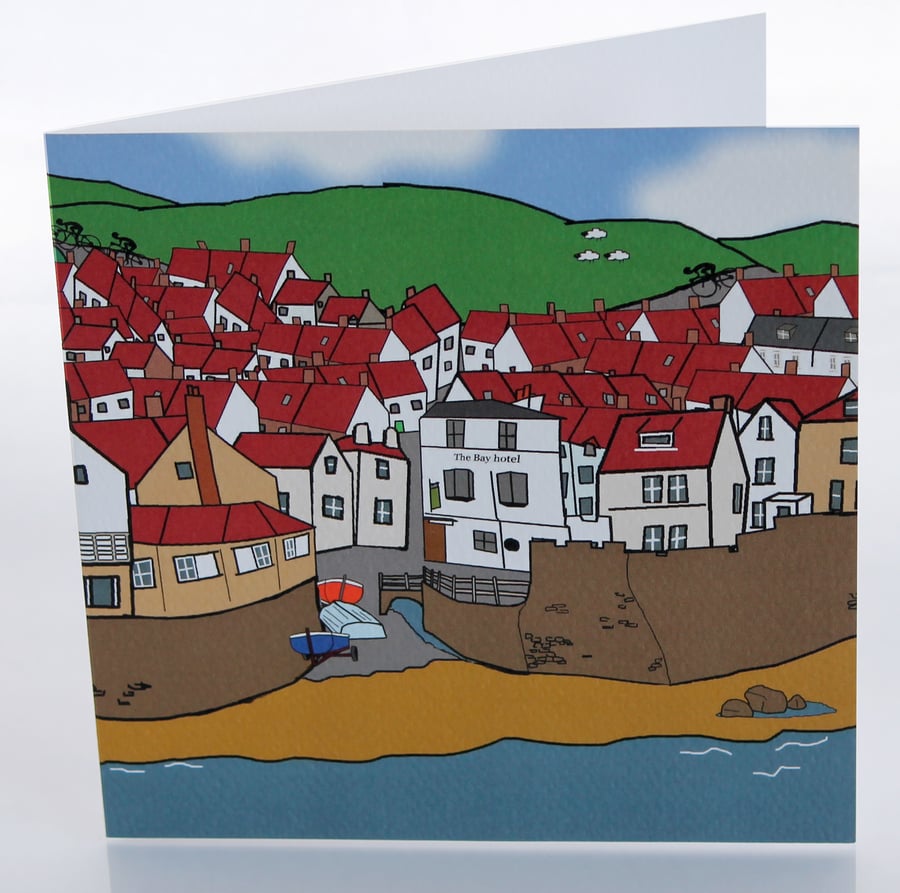 Robin Hood's Bay greeting card