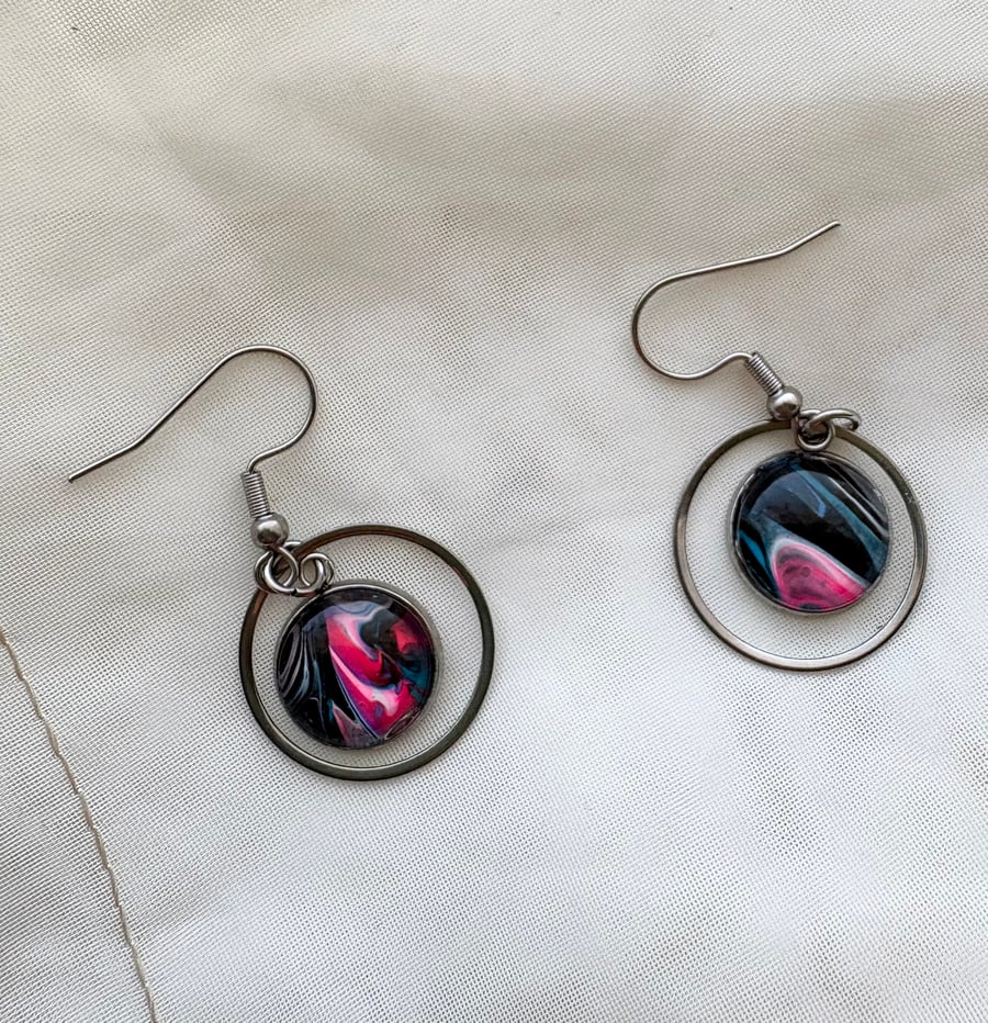 Stainless steel earrings