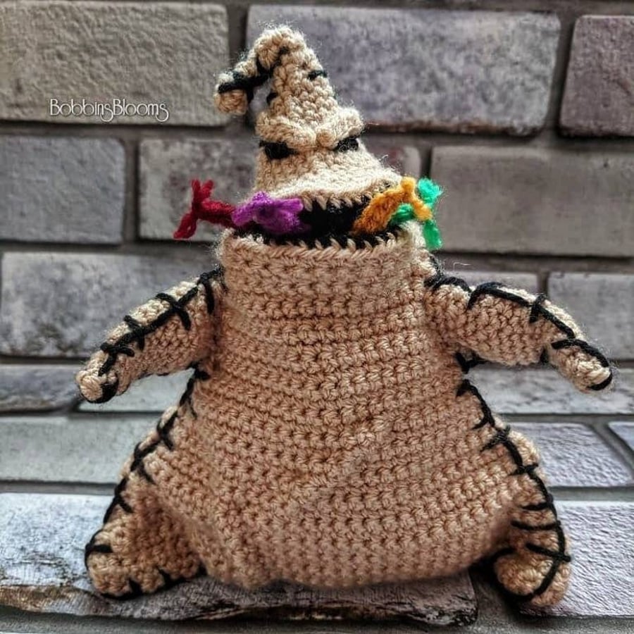 Crochet Boogie Man, Boogie Man Doll, Handmade Boogie Man Doll 