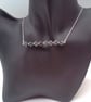 Faceted Ruby in Zoisite Bar on 925 Silver Chain & Earrings, Gift for Her - Image 8
