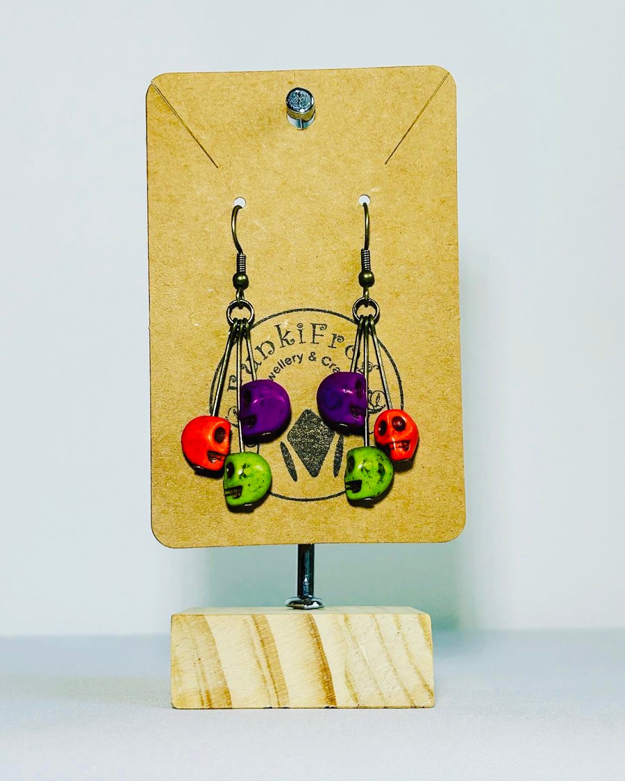 Skull earrings 