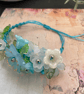 Pretty floral beaded bracelet, boho jewelry, bridesmaid, gift teen girl, mum  - Image 5