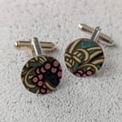 Upcycled Beer Can Cufflinks