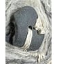 Art felt  wall hanging with a hagstone 2 - Image 3