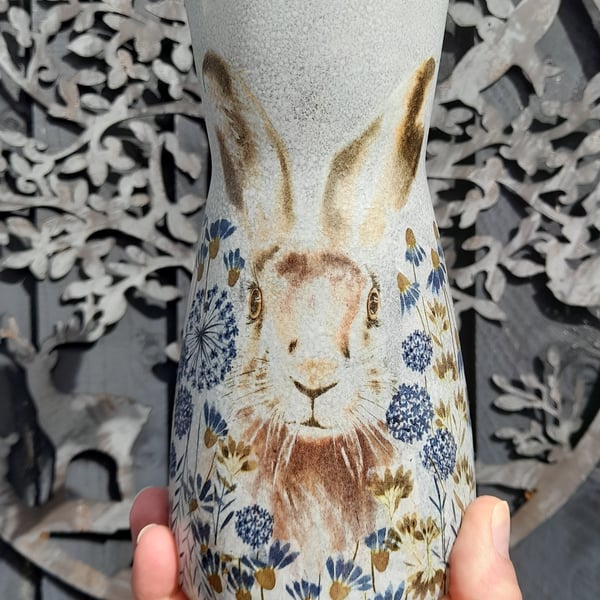 Harriet Hare Glass Vase
