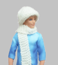 KNITTING PATTERN PDF White Set for Doll - Image 4