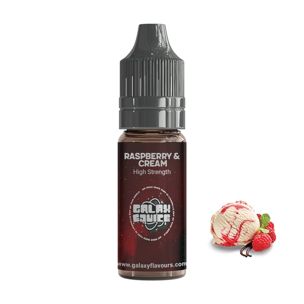 Raspberry and Cream High Strength Professional Flavouring. Over 250 Flavours.