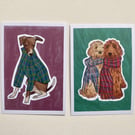 Glasgow dogs postcards