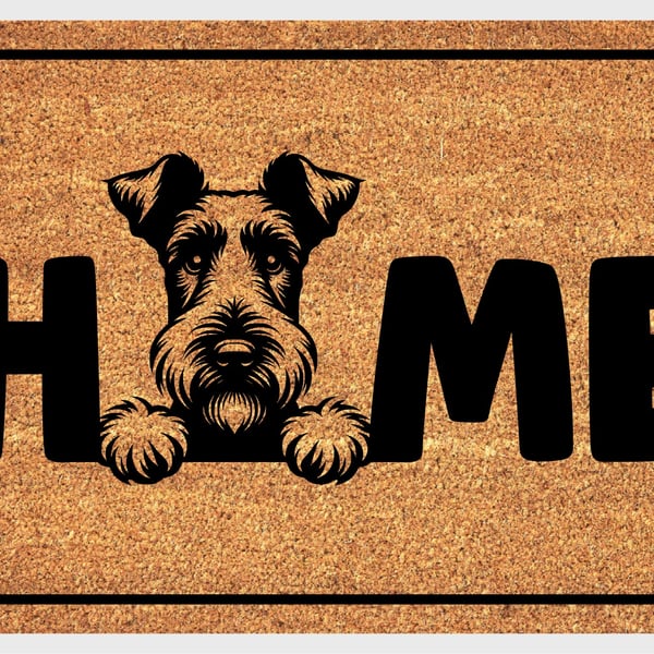 Irish Terrier Home Door Mat No.1 - Irish Terrier Dog Welcome Mat - 3 Sizes
