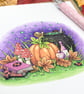 Toadstools, Potions & Pumpkins Card - Blank Card - Birthday Card - Halloween - Image 4