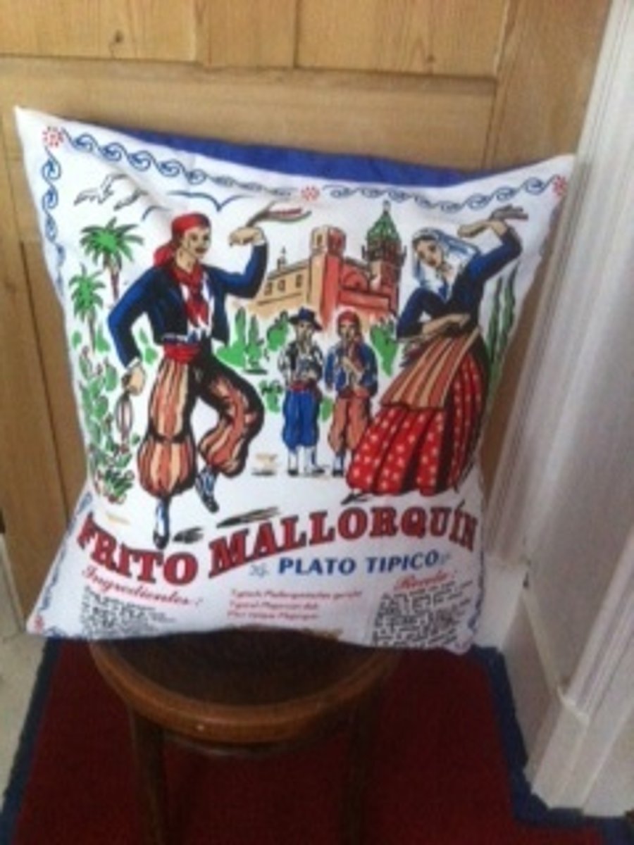 Souvenir Cushion 'Mallorca'
