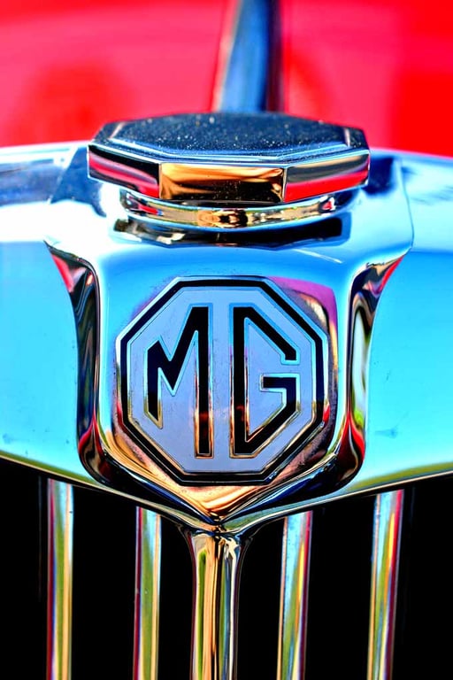 MG Classic Sports Motor Car Photograph Print