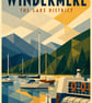 Windermere Lake District Art Print - A4
