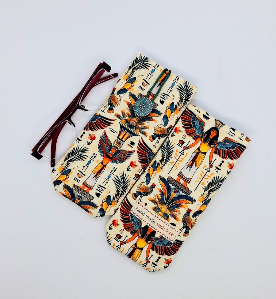 Isis Egyptian soft glasses case 420P