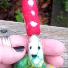 Needle Felted Toadstool 