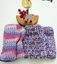 Gift Set - Hiking Mitts & Boot Cuffs, Pink Lilac