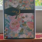 Summer flower themed in green 'happy birthday'