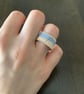 Modern minimalistic beaded ring - Image 5