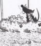 'The Voyage' an A4 sized original artwork - Image 3