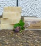 Spearmint and Sage soap, subtle, luxurious, handmade, vegan and zero waste. - Image 1