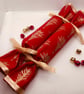 Reusable Fabric Christmas Crackers - Fill With Your Own Treats 