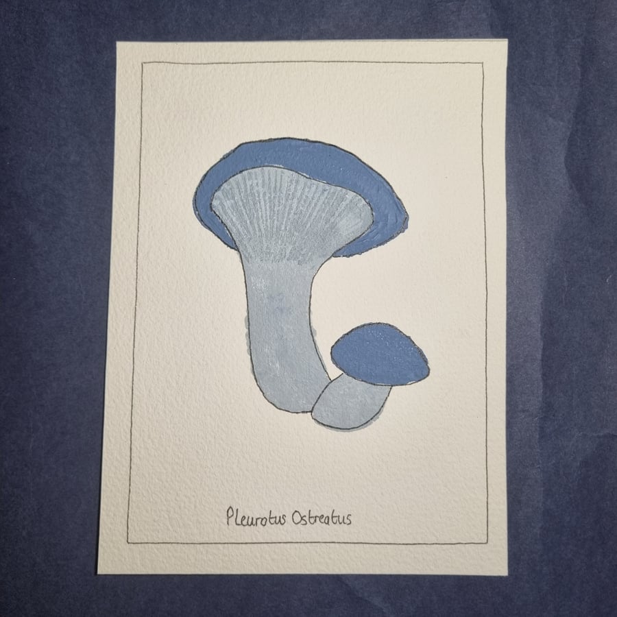 Mushroom Painting A5