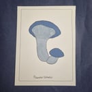 Mushroom Painting A5