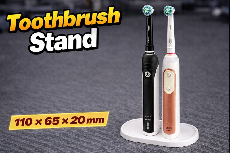 Toothbrush Stand - 110 - 65 - 20mm