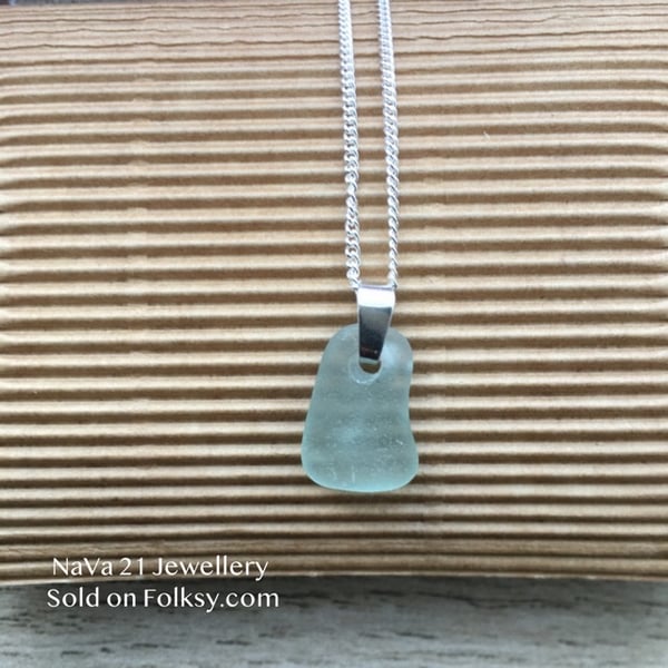 SOLD—Small Seaglass pendant REF:SSP 01