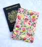 Passport Cover made from Liberty Tana Lawn, pansy