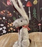 Needle felted upright hare - Image 2