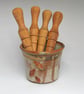 Rustic oak garden dibber - Image 2