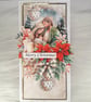Handmade Christmas Card with Nativity Scene (43) Elegant 3D Christmas Card.  - Image 7