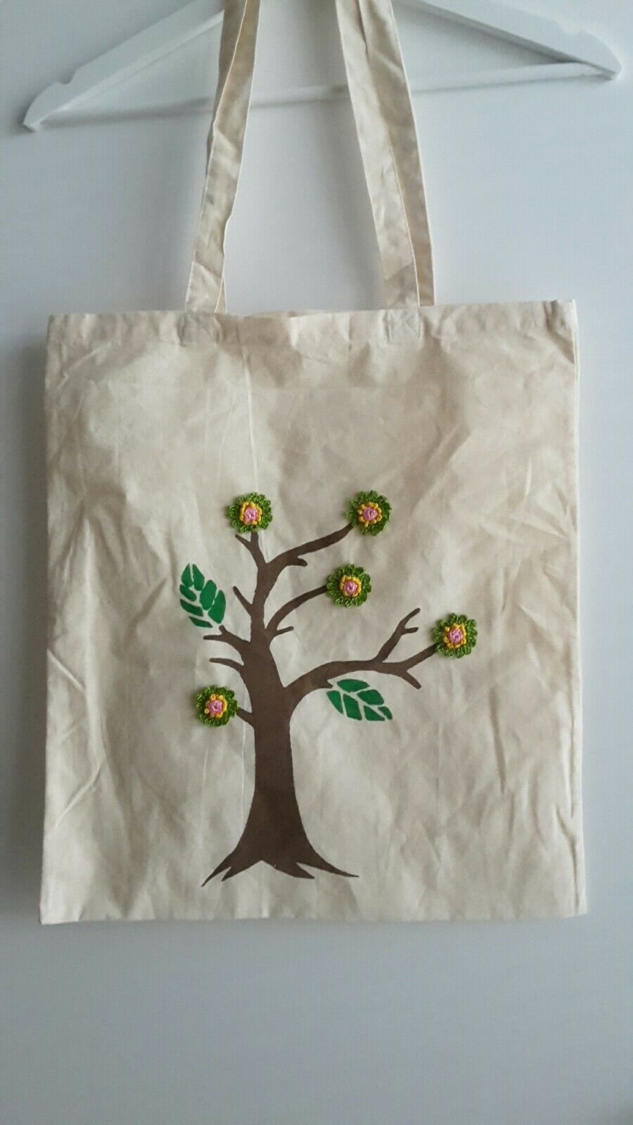 Cotton Bag- Shopping Summer Bag- Gift- Re Usable bag- Foldable bag