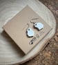 Handmade Earrings, Ceramic, Unique Earrings, Vintage, Eco Friendly Gifts. - Image 8