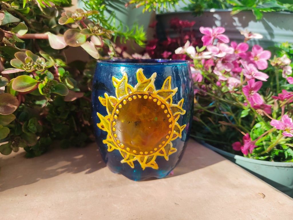 Sun and Moon Candle Holder – Celestial Tealight Home Accent