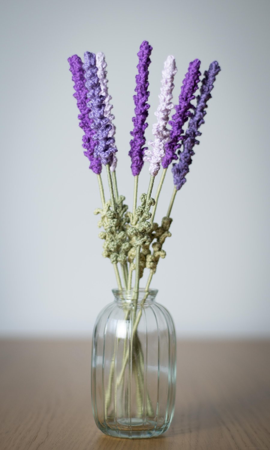 Crochet Lavender Bouquet (Morning Colour Palette)