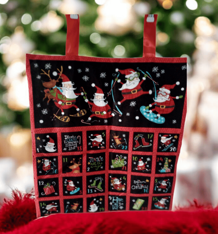 Dancing Santa's Advent Calendar 
