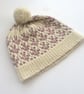 Knitted Alpaca Beanie Hat    - Image 2